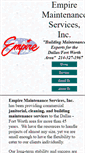 Mobile Screenshot of empireservicesinc.com